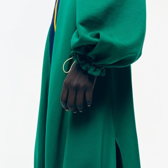 Zara Jacket Combination Trench Coat New With Tag - Picture 3 of 5